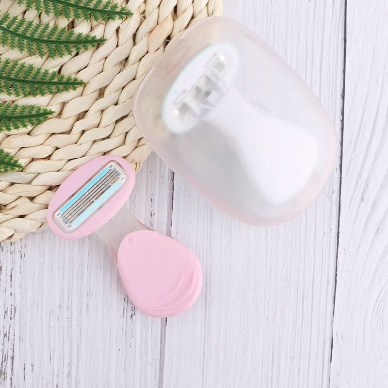 Sharpge – 4-Blade Compact Razor with Storage Case | Smooth Skin on the Go & at Home 7