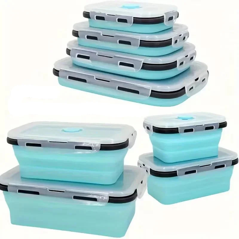 SiliconeFlex | Collapsible Leak-Proof Food Storage Containers Set 13