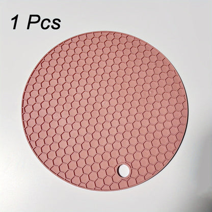 Silicone Heat Resistant Trivet Mat Round 2