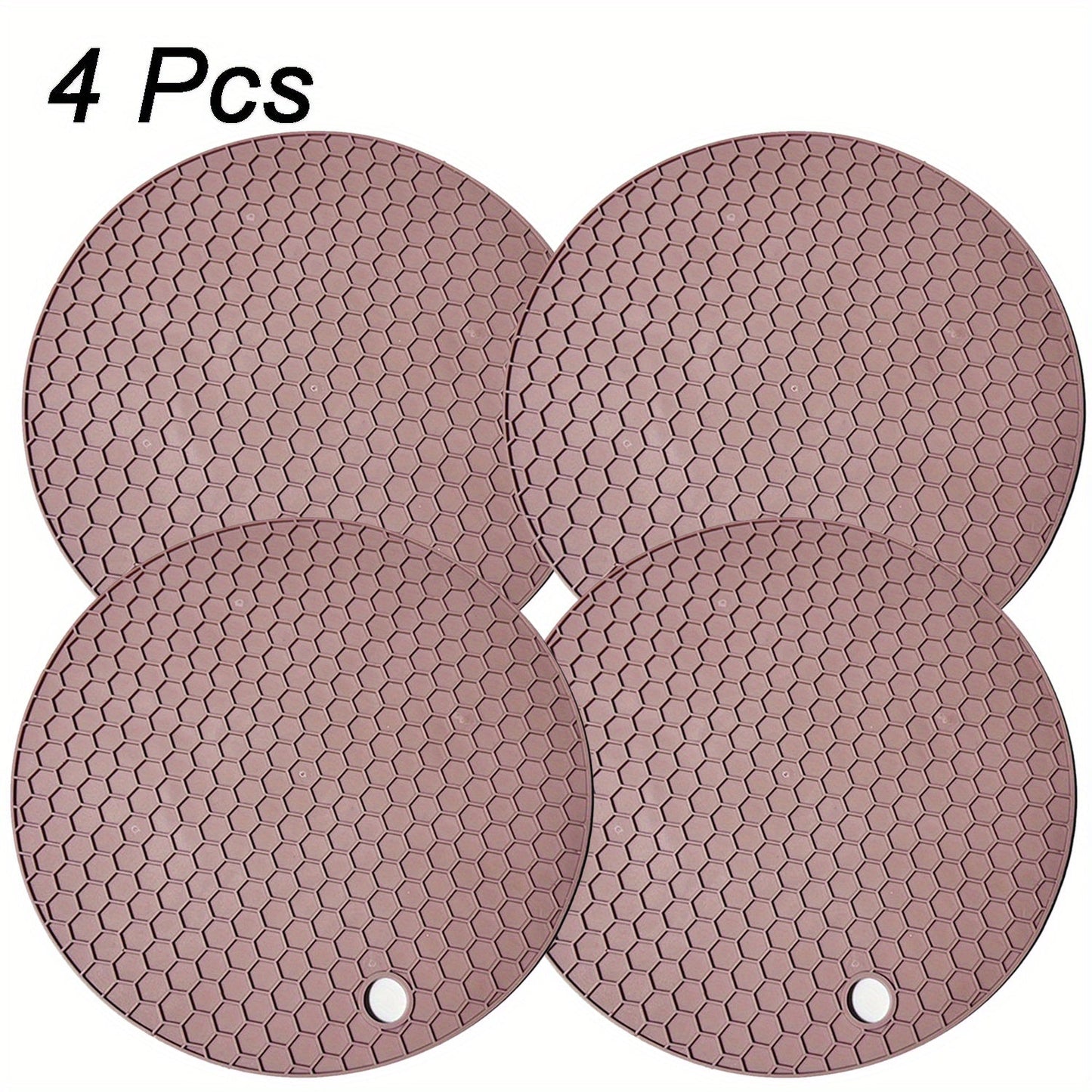 Silicone Heat Resistant Trivet Mat Round 7