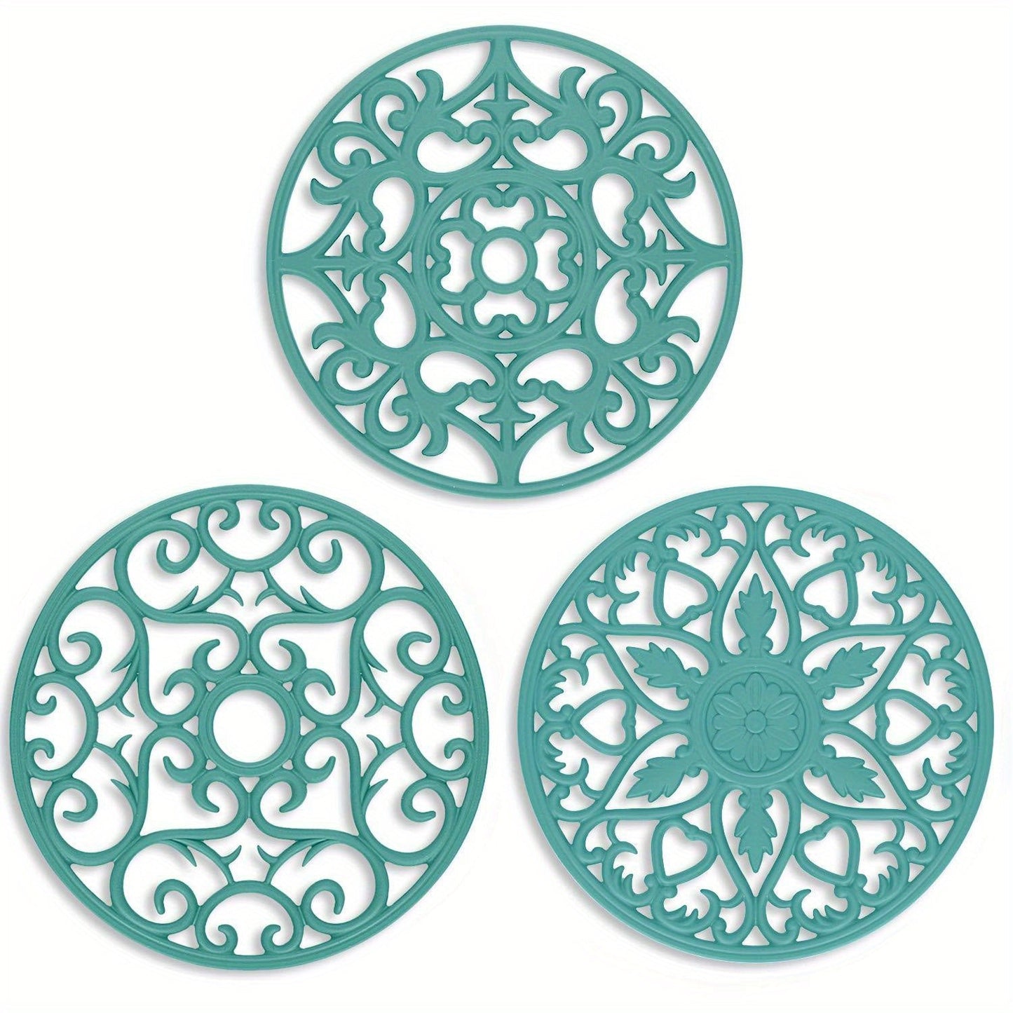 Silicone Heat Resistant Trivets for Kitchen 0