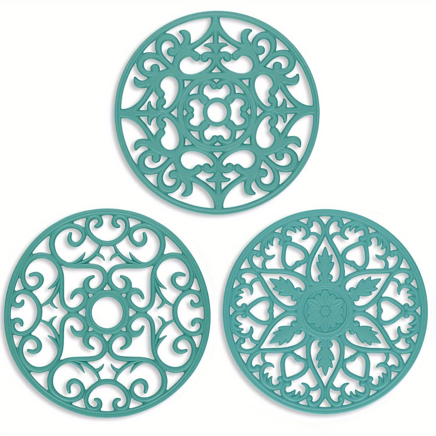 Silicone Heat Resistant Trivets for Kitchen 0