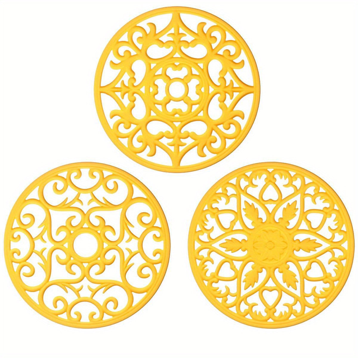 Silicone Heat Resistant Trivets for Kitchen 5