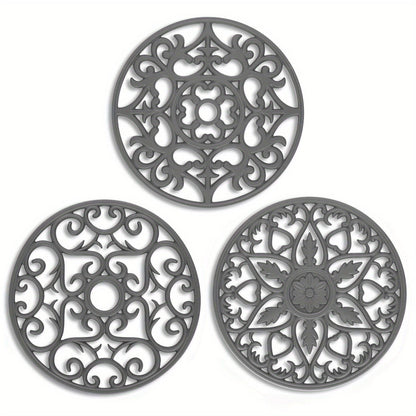 Silicone Heat Resistant Trivets for Kitchen 6