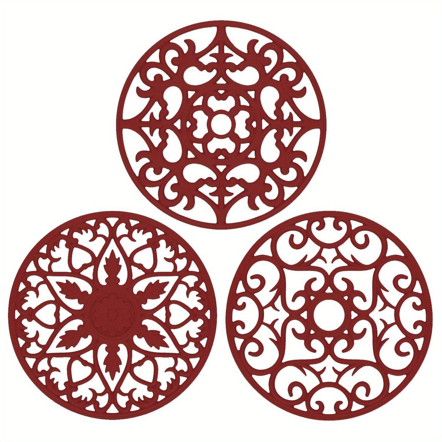 Silicone Heat Resistant Trivets for Kitchen 7