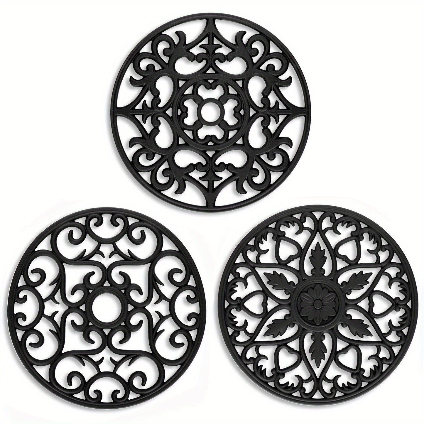 Silicone Heat Resistant Trivets for Kitchen 8