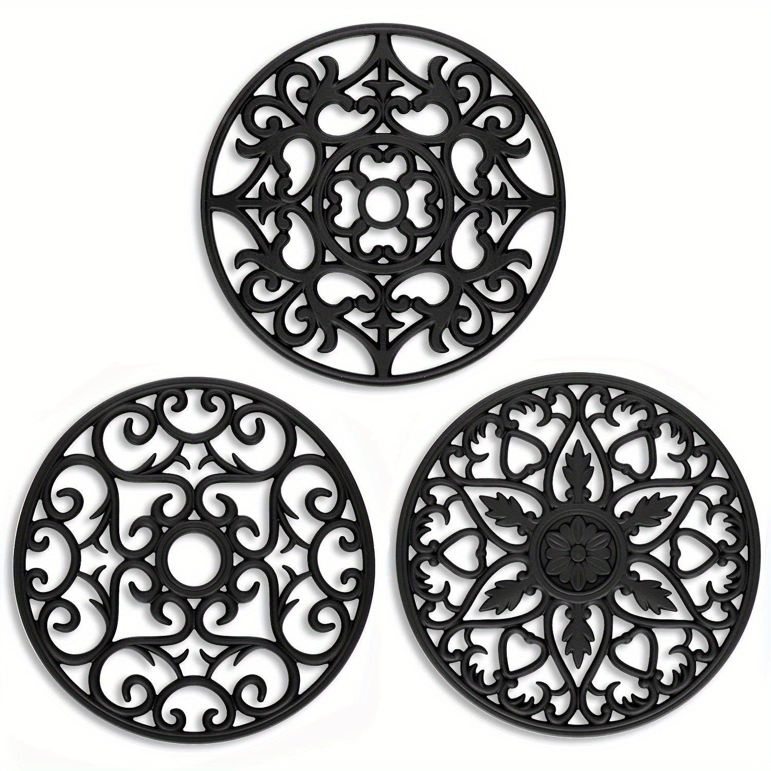 Silicone Heat Resistant Trivets for Kitchen 8