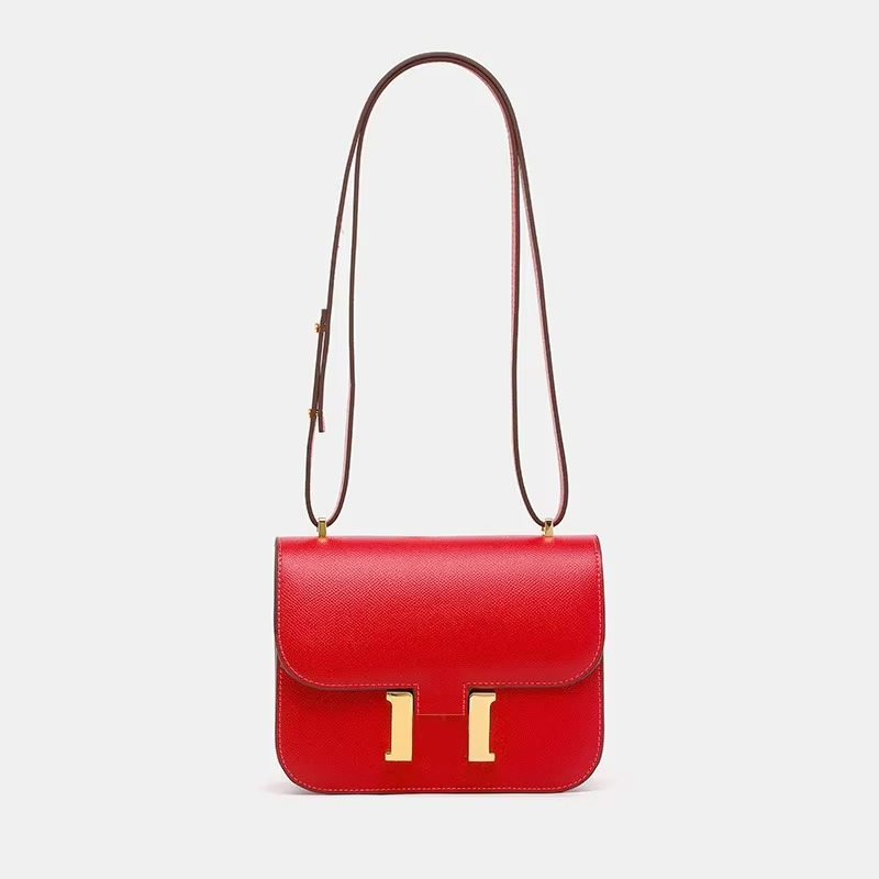 Small Square Shoulder Bag with Palm Leaf Pattern 1