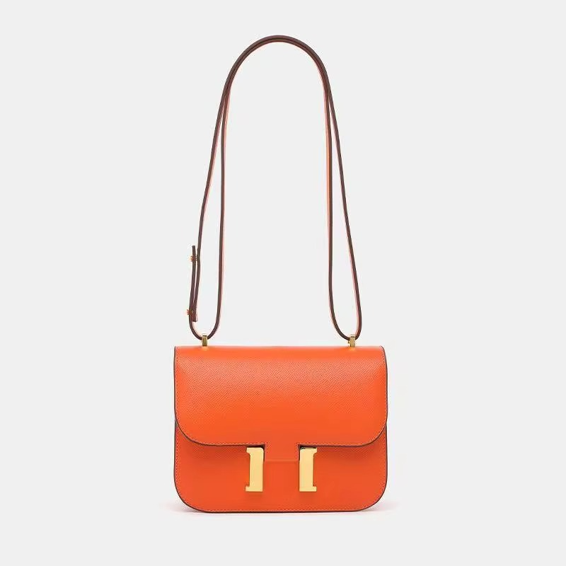 Small Square Shoulder Bag with Palm Leaf Pattern 4
