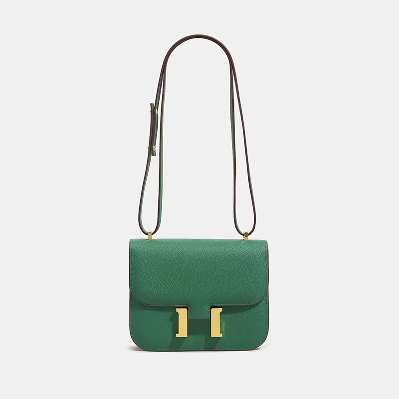 Small Square Shoulder Bag with Palm Leaf Pattern 5