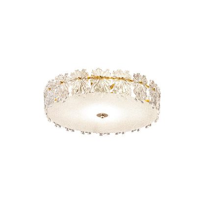 FlurryLuxe - Ceiling Light with Elegant Snowflake Motifs
