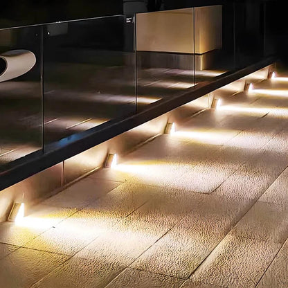Solar lamps for outdoor stairs 2