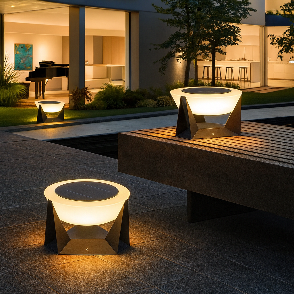 Solar patio lighting 2