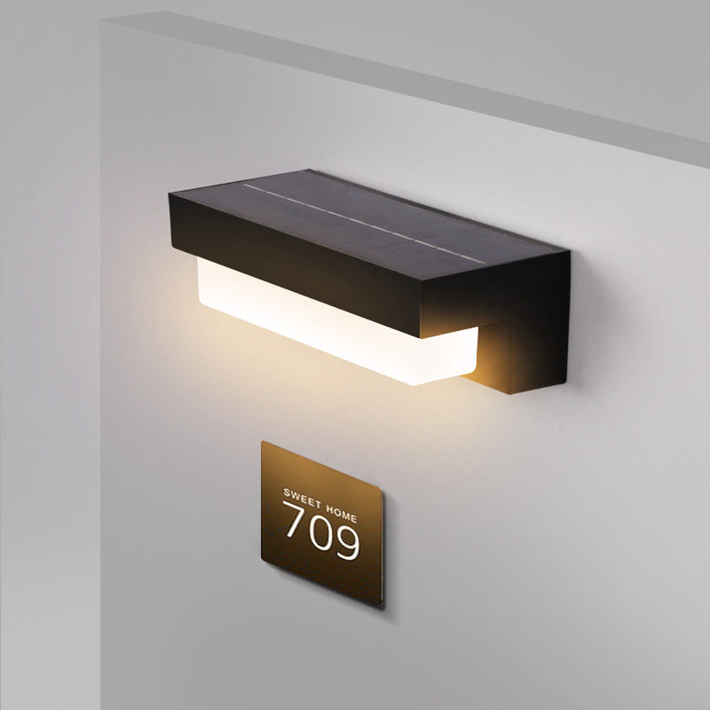 Solar wall lamp 4
