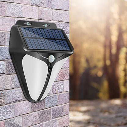 SolaraLight | Modern Solar Wall Lantern with Motion Sensor for Outdoor Use 0