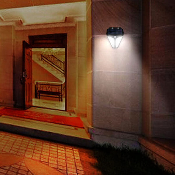 SolaraLight | Modern Solar Wall Lantern with Motion Sensor for Outdoor Use 2