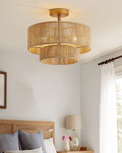 LuxeSol - Ceiling Lamp with Delicate Finish and Sophisticated Glow
