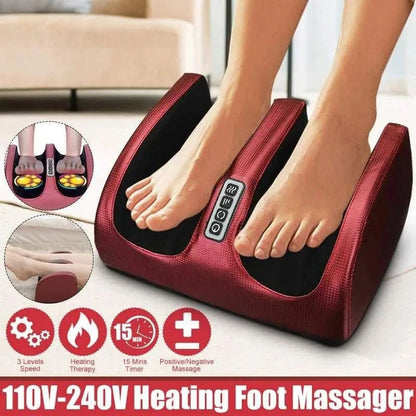 Soothestep – Luxury Shiatsu Foot Massager with Heat Function | 12 3D Massage Balls & Timer 1