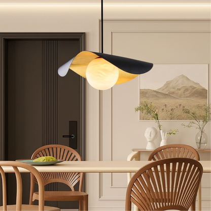 Spanish marble ball pendant lamp 1