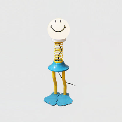 SpiralLume - Stylish Table Lamp with Twisting Design and Warm Glow