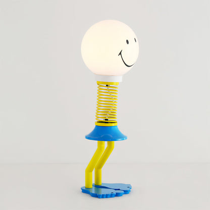 SpiralLume - Stylish Table Lamp with Twisting Design and Warm Glow