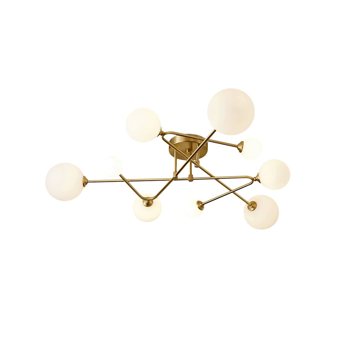 SputnikRadiance - Ceiling Lamp with Celestial Aesthetic and Gentle Glow