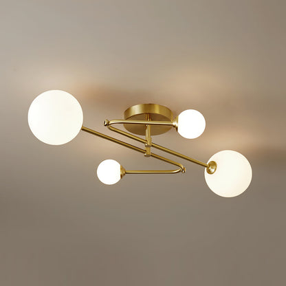 SputnikRadiance - Ceiling Lamp with Celestial Aesthetic and Gentle Glow