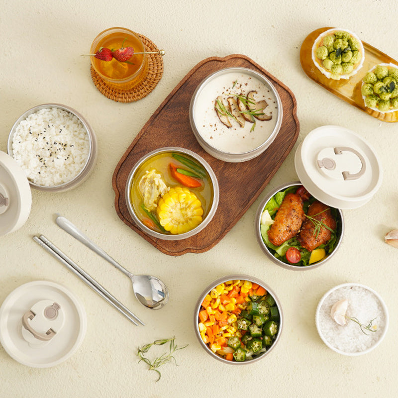 SteelWave | Durable Insulated Stainless Steel Kids Lunchbox with Organizer 4