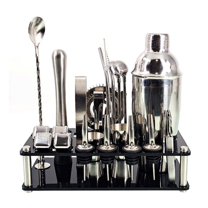 StellarMix | Elegant Stainless Steel Cocktail Shaker Set for Home Bartenders 1