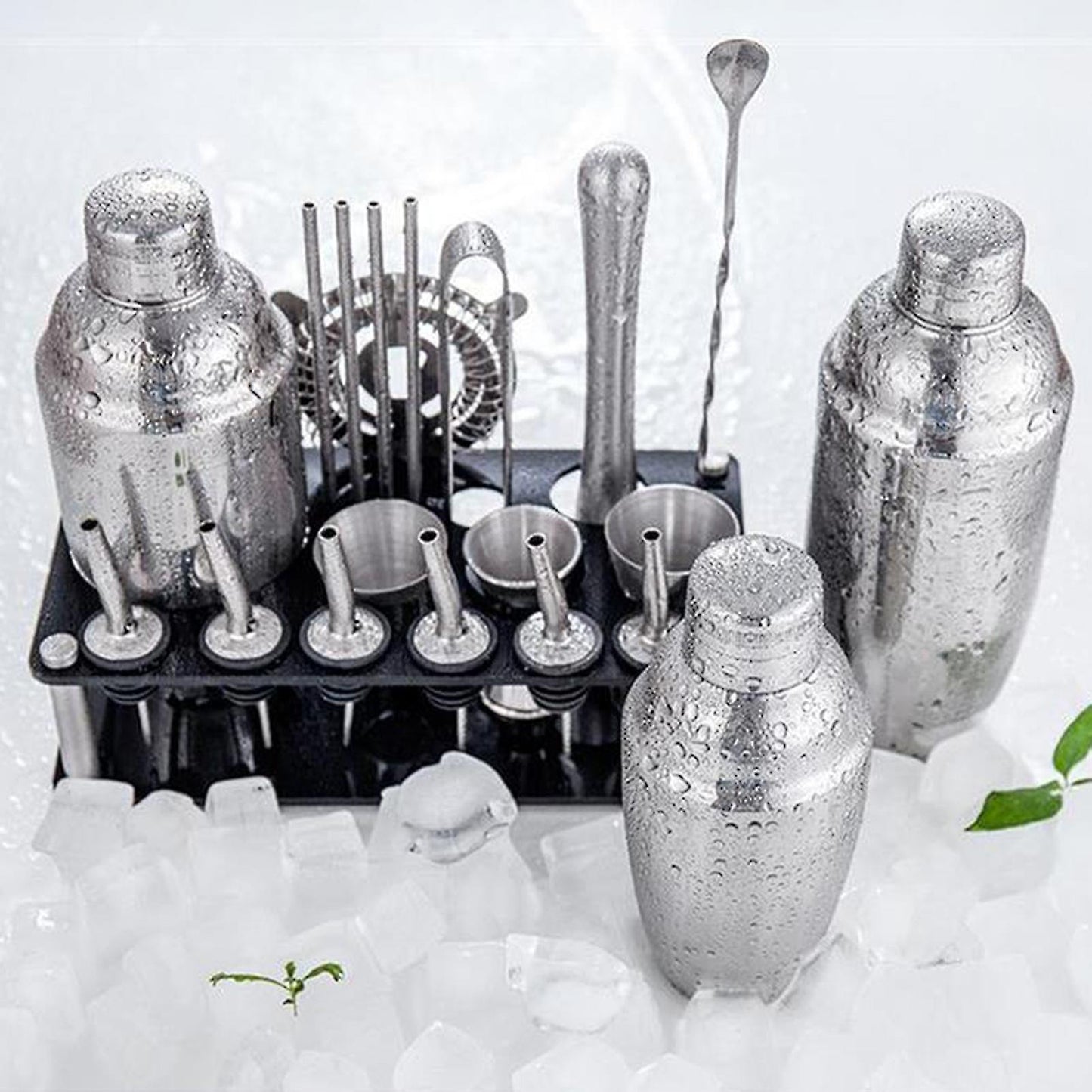 StellarMix | Elegant Stainless Steel Cocktail Shaker Set for Home Bartenders 2
