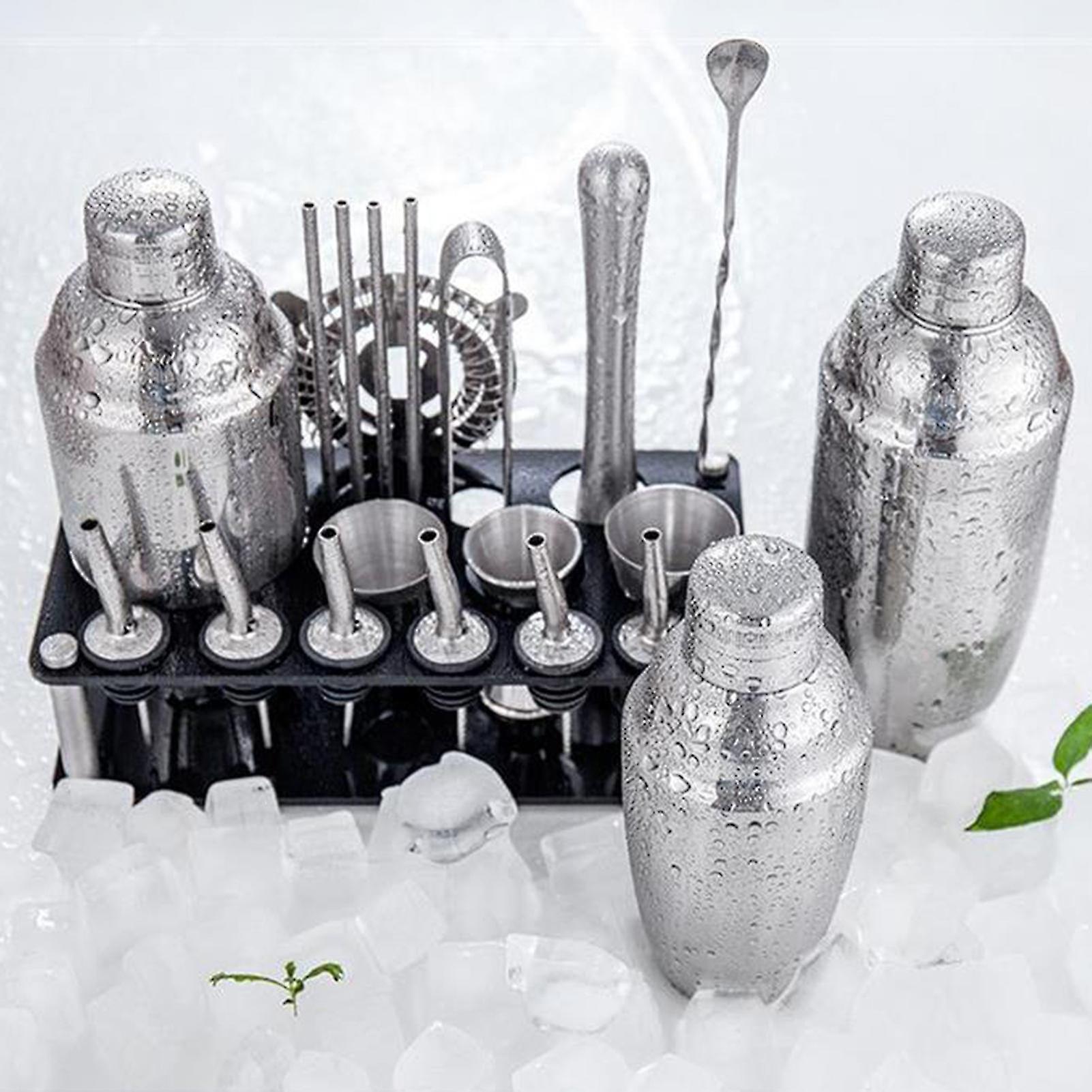StellarMix | Elegant Stainless Steel Cocktail Shaker Set for Home Bartenders 2