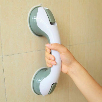 Sturdy Bathroom Shower Suction Cup Grab Bar Handle 0