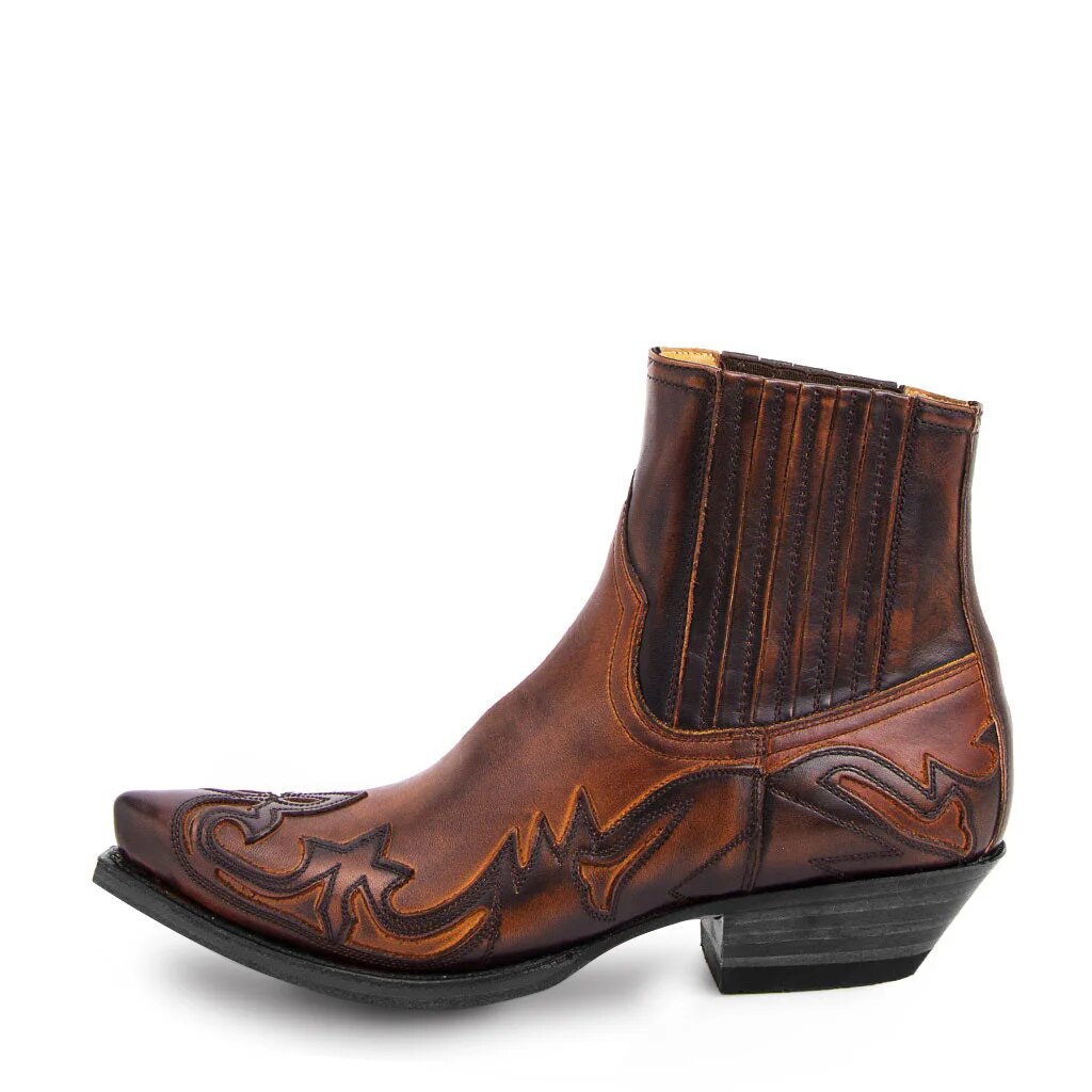 Stylish Cowboy Boots for Men and Women with Embroidery – High-Quality Leather Western Boots 1
