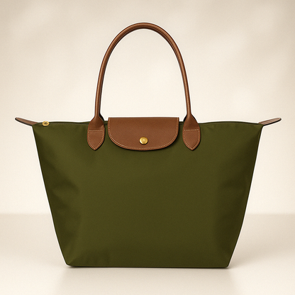 Stylish Waterproof Leather Tote Bag – Versatile Shoulder Bag for Everyday Use, Spacious & Durable 2