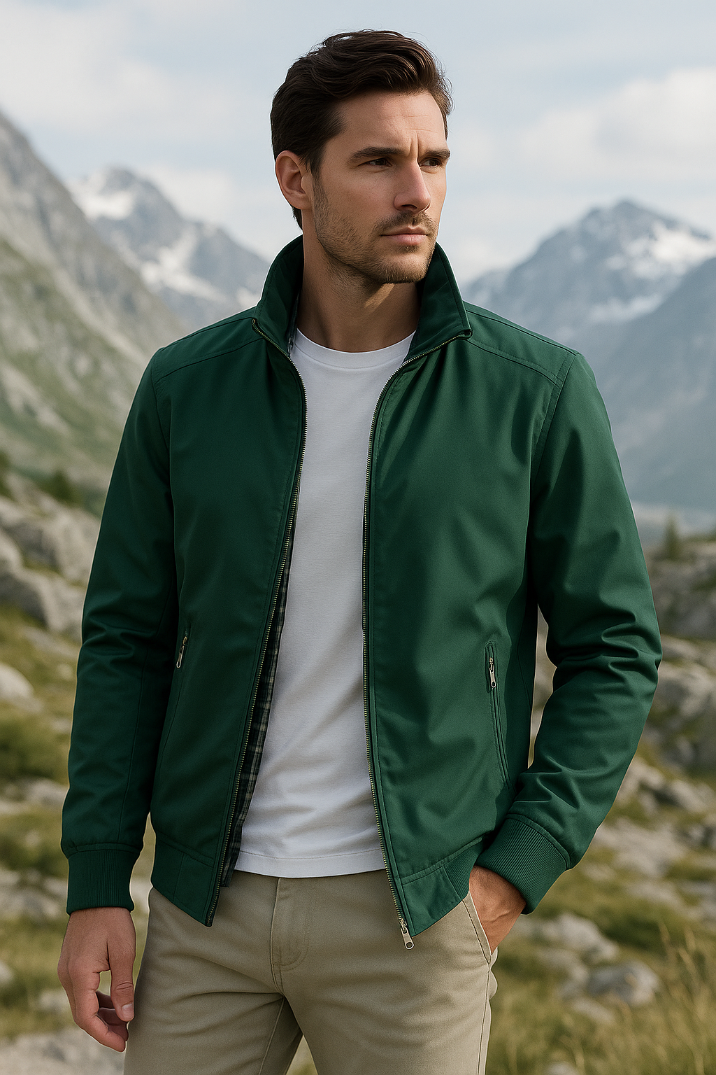 Stylish Windproof Summer Jacket for Men 3