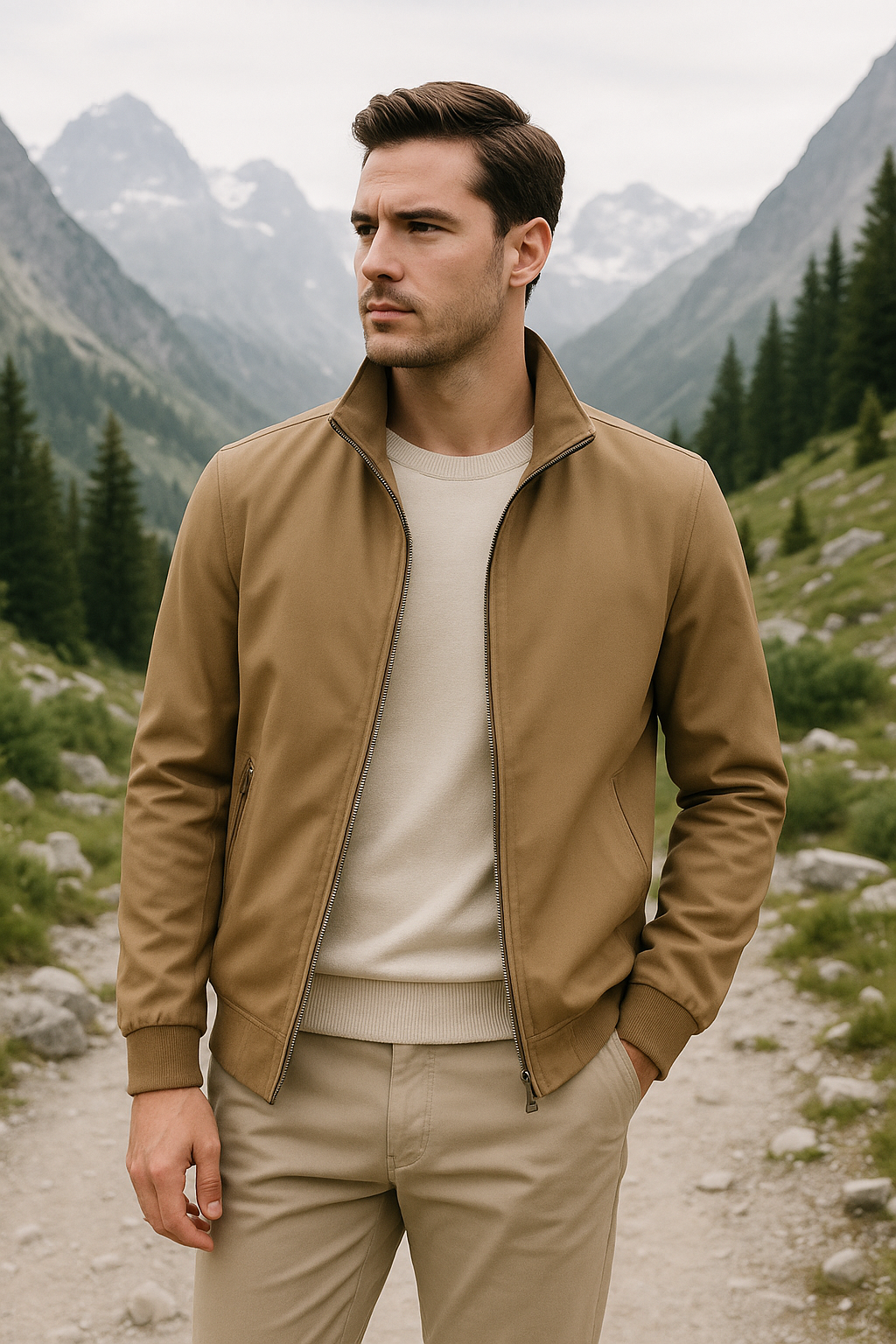 Stylish Windproof Summer Jacket for Men 4
