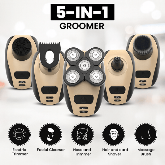 TRIMNOVA – 5-in-1 electric razor for a smooth and skin-friendly shave 0