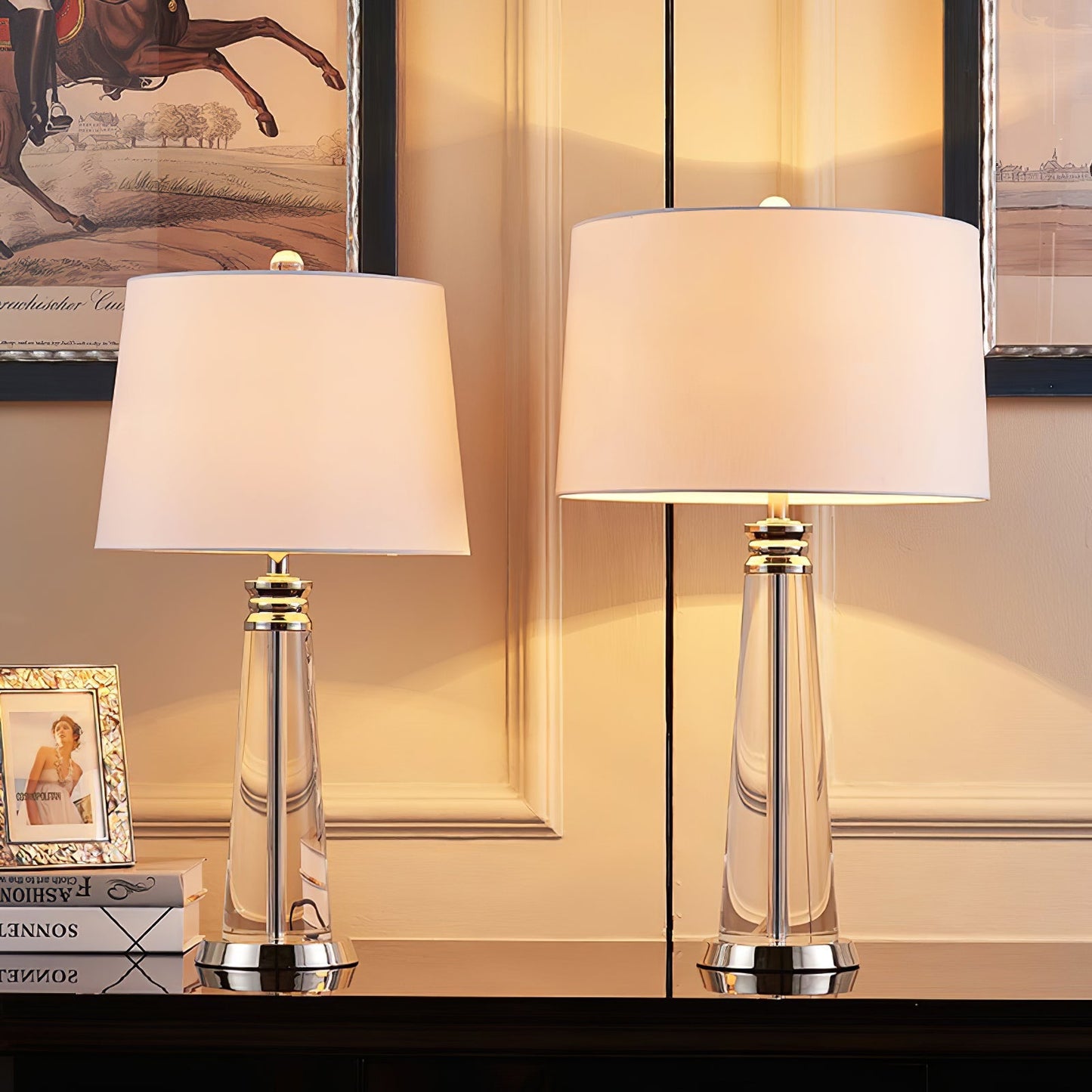 ConeLume - Modern Lamp with Tapered Shape and Subtle Lighting