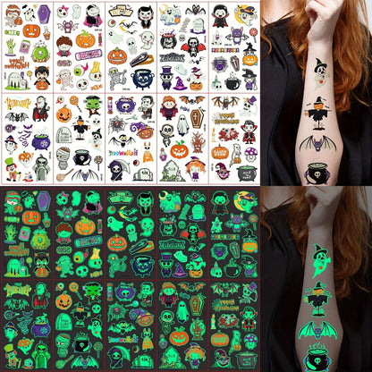 Temporary Glow in the Dark Kids Tattoos 4