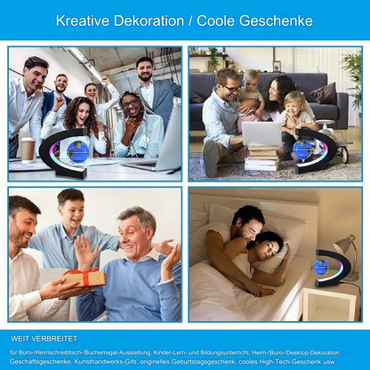 TerraGlobe | Captivating Floating Magnetic Levitation LED World Map Lamp 2