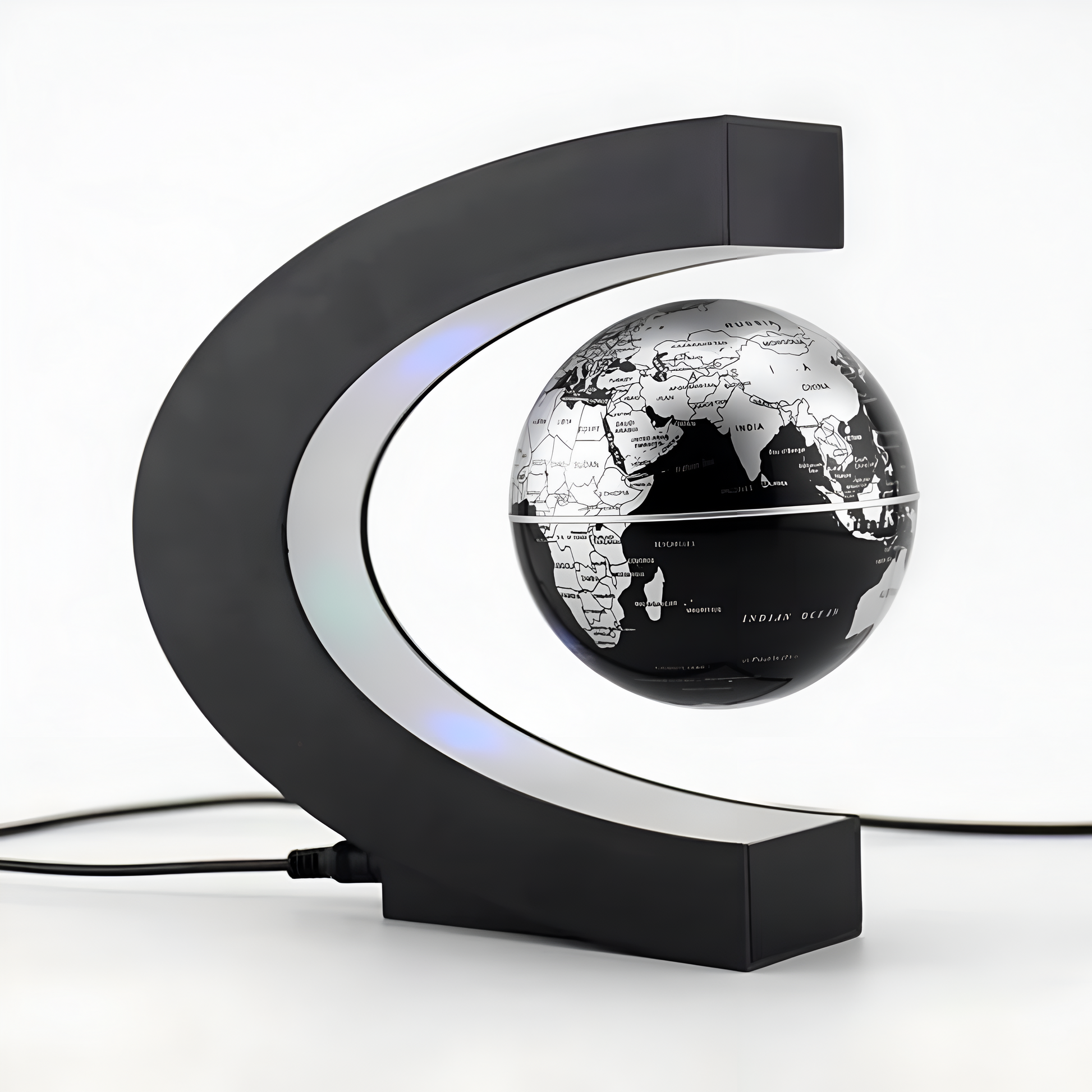 TerraGlobe | Captivating Floating Magnetic Levitation LED World Map Lamp 5