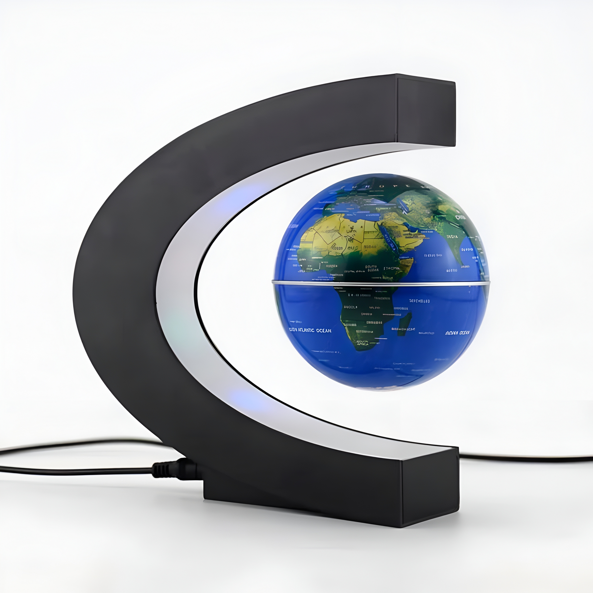 TerraGlobe | Captivating Floating Magnetic Levitation LED World Map Lamp 6