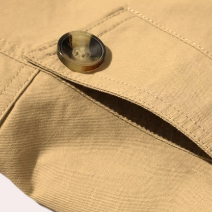 Thijs | Autumn trench coat for men with a classic cut 2