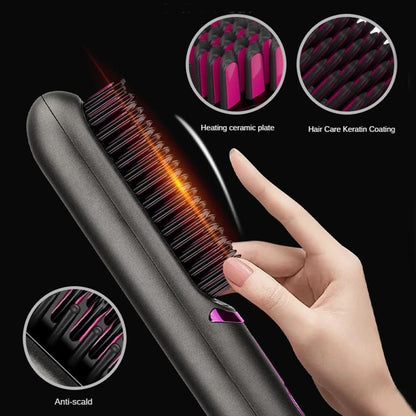 Tima Styler – Cordless styling comb for smooth hair, can be used anywhere 7
