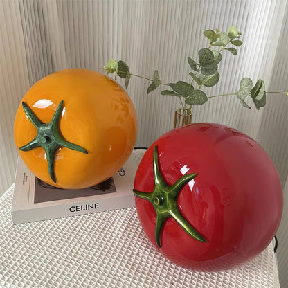 TomatoRadiance - Lámpara de Mesa Moderna