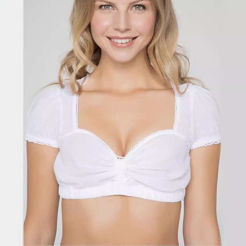 Traditional dirndl blouse – Oktoberfest | Classic traditional top for women 1