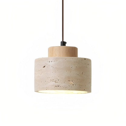 Travertine Stone Pendant Lamp 0