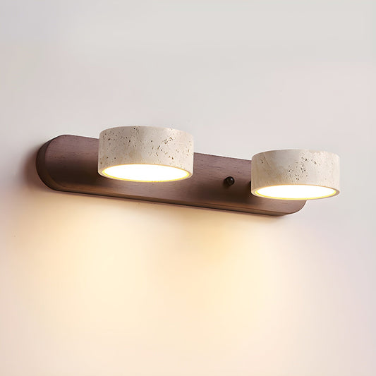 Travertine Wall Lamp 0