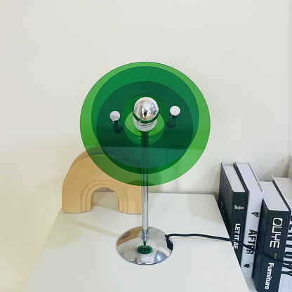 ReflectaLume – Stylish Geometric Table Lamp