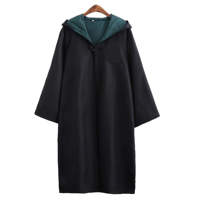 Unisex Hooded Wizard Halloween Costume Cloak | Long Sleeve 3